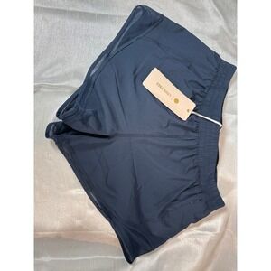 Love Tree Women's Running Shorts - Elastic Waist, Inner Brief Liner, Mesh Detail